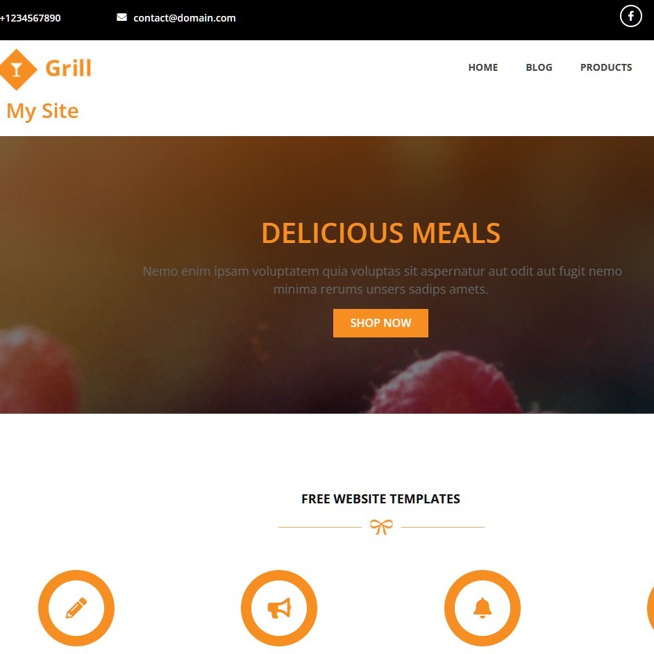 A0009-Grill Pagina WEB + MENU + Maps
